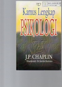 Image of Kamus Lengkap Psikologi
